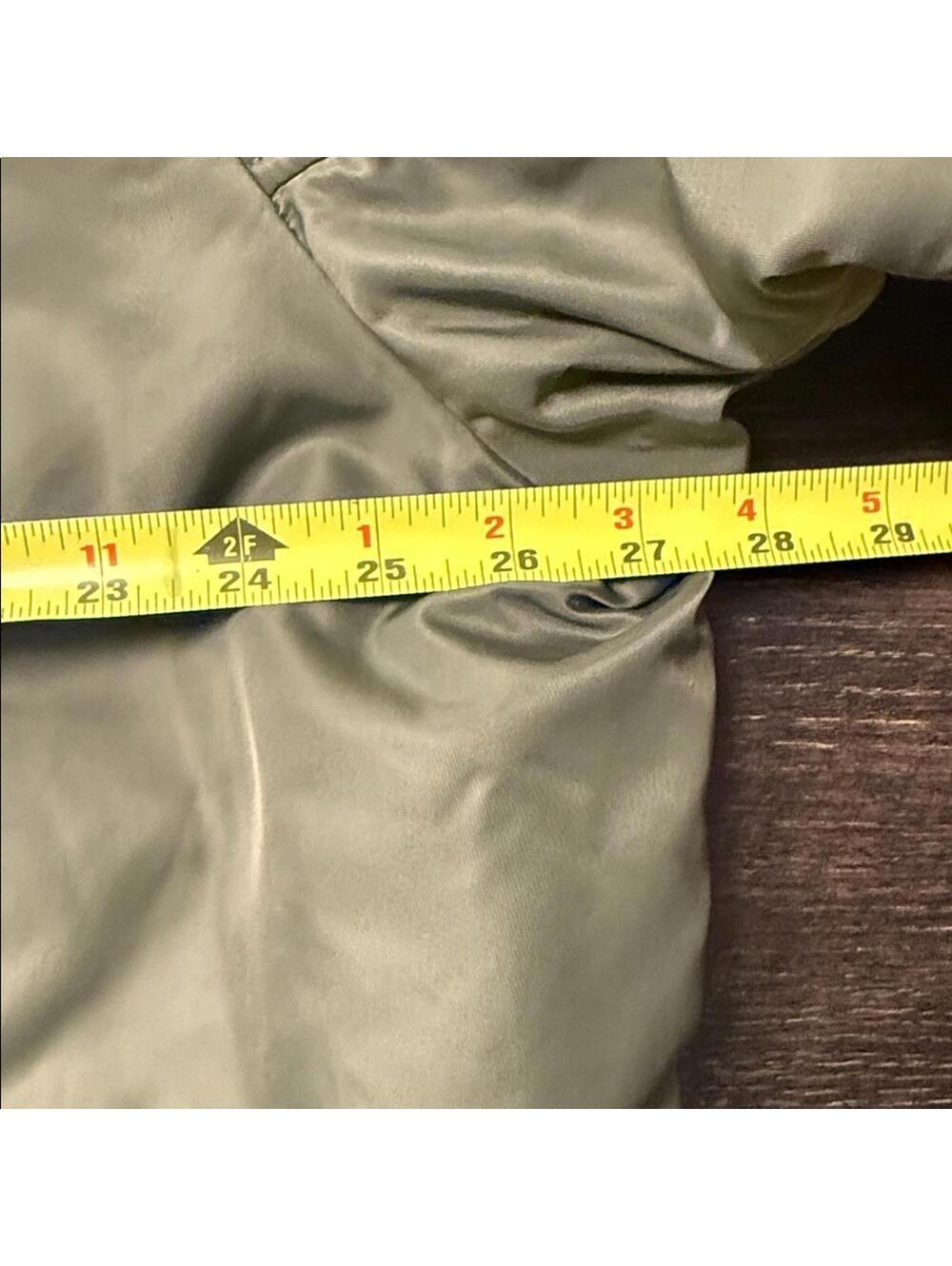 Ralph Lauren Olive Green Bomber Jacket with Patches - Picture 2 of 4